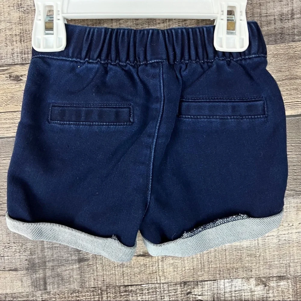 Genuine Kids Oshkosh Denim Gold Button Front Baby Girl’s Shorts‎